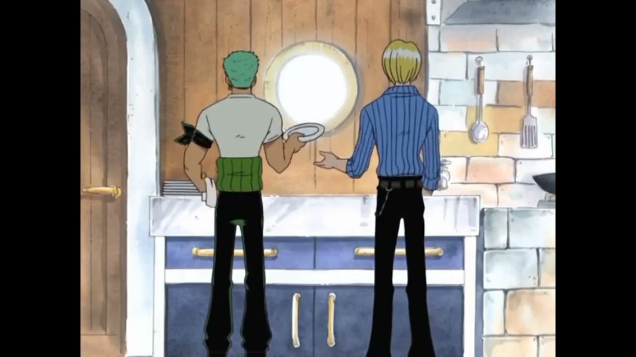 Держи,Зоро(субтитры).Фанни момент из аниме Ван-пис(One Piece)