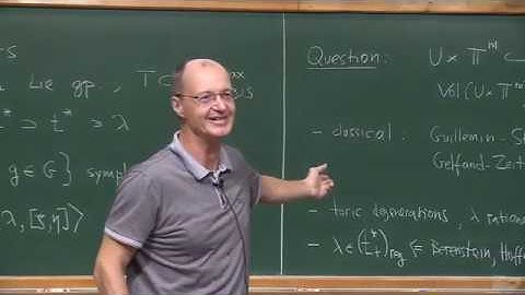 International Conference on Poisson Geometry - Anton Alekseev - Large toric charts on...