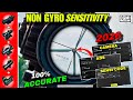 Non gyro zero recoil sensitivity ✅ # best NON GYRO SENSITIVITY # BGMI / PUBG SENSITIVITY 