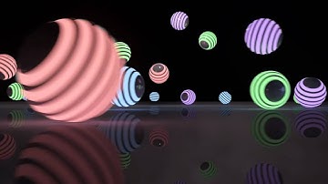 Spheres in motion 3D