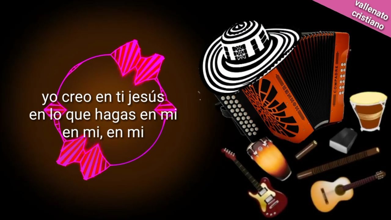 Creo En Ti Letra Deiver Duran Vallenato Cristiano Youtube