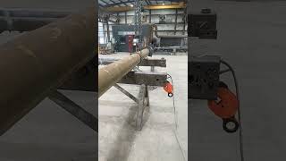 10 inch pipe column. #friday #payday #money #welding #pipewelding #bluecollar #work #construction
