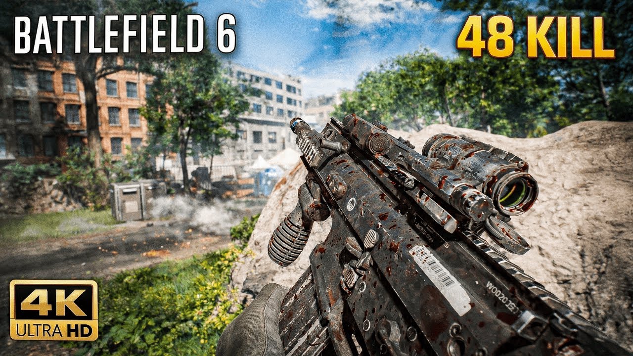 Battlefield 6 Gameplay 4K | Savunma Modu 48 Kill | Full Aksiyon