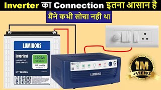 Inverter Connection for Home | how to do Luminous inverter connection | Electrical Technician screenshot 4