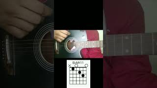 Guitar chords : B flat major sharp 11