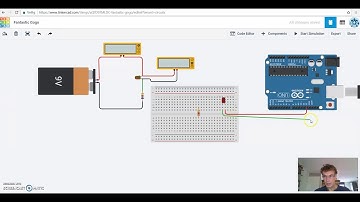 Tinkercad: Simuleren van elektronica en Arduino (voorheen Circuits.io). Simulatie.