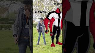 Ben10 Omnitrix Aliens height comparison #londontamil #karaikudi #londonstudent #tallboy screenshot 5