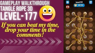TANGLE ROPE 3D : LEVEL 177 WALKTHROUGH