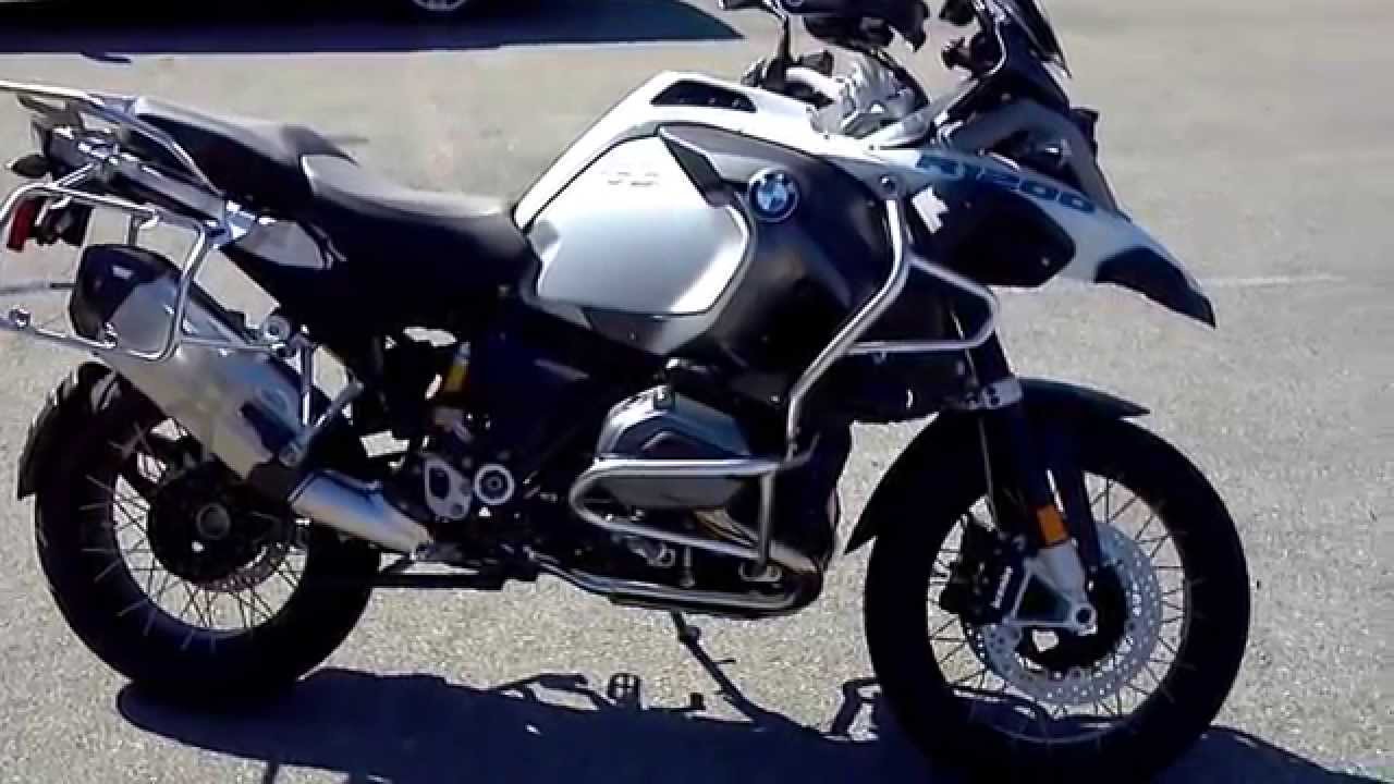 2014 BMW R1200 GSA in White Adventure Bike