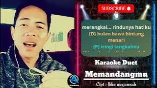 MEMANDANGMU | Karaoke duet cewe | SMULE