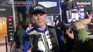 Ryan Preece on His Car's Problems in the Clash's Closing Laps