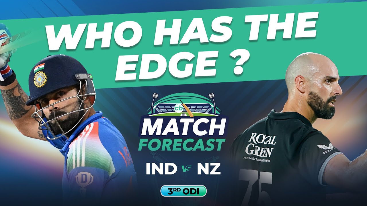 Match Forecast: India vs New Zealand, 3rd ODI