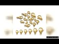 25pcs 18K Gold Stainless Steel Lobster Clasps Hooks for DIY Necklace Bracelet Chains Fashion Jewelry