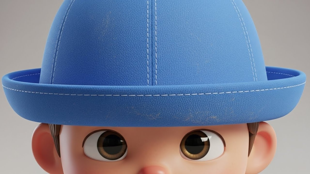 My Blue Hat 🧢 | Learn Sight Words (My, Is, On) | Kids Moral Story About Caring for Things