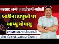 નૈરૂત્યનુ ચોમાસુ અને વાવાઝોડાની માહિતી | Cyclone Varsad Ane Monsoon Paresh Goswami