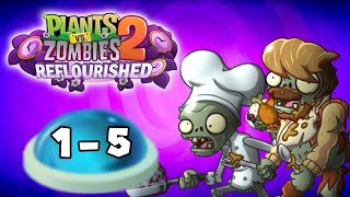 Plants Vs. Zombies 2 Reflourished: Food Fight Thymed Event Levels 1-5