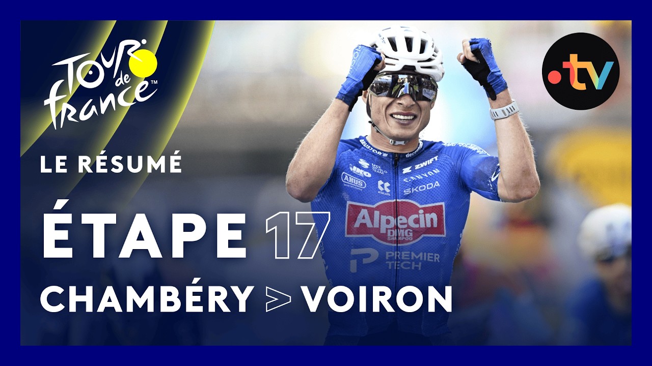 Tour de France 2026 : La LIBÉRATION pour Jasper Philipsen ! (résumé étape 17)