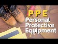 PPE. Equipos de protección personal.