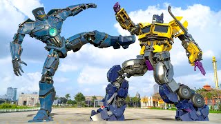 Transformers One - Optimus Prime vs Gipsy Danger Final Fight | รูปภาพพาราเมาท์ [HD]