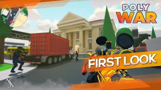 POLYWAR (Android) - First Look Gameplay!