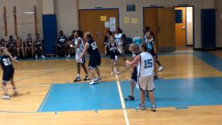 Leah scores in second middle school game