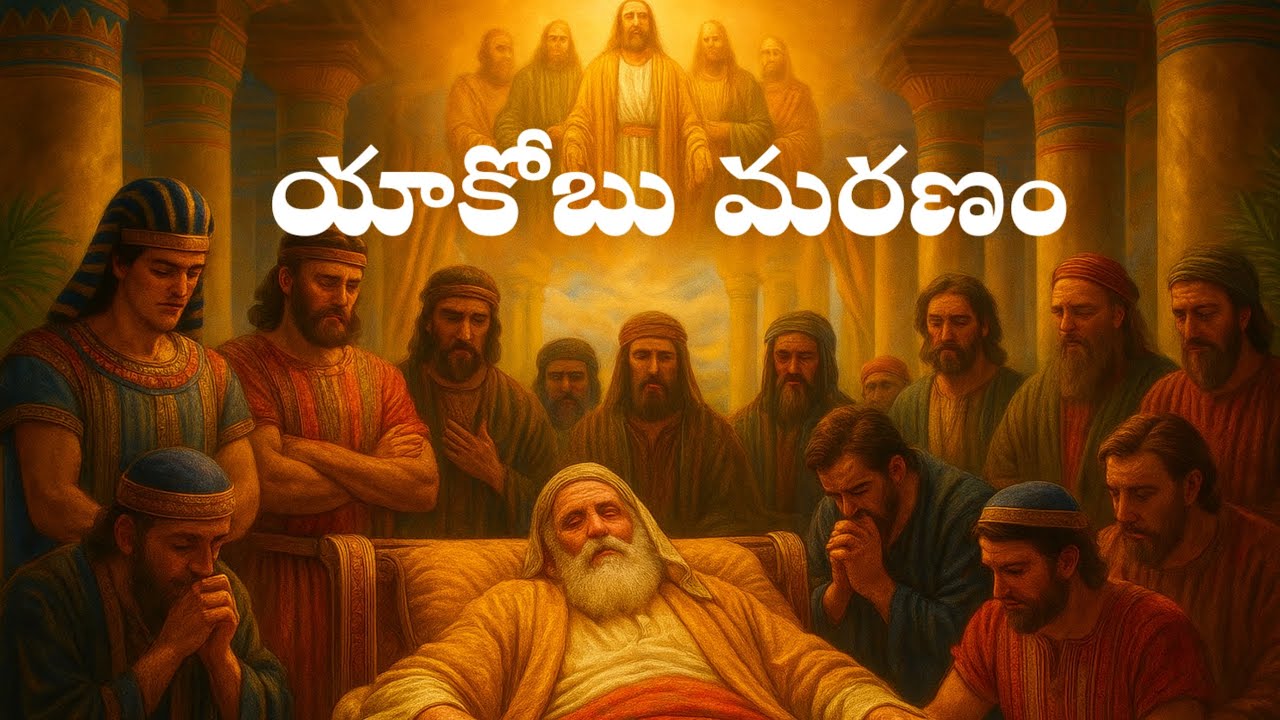 🙏 యాకోబు చివరి ఆశీర్వాదాలు & మరణం – ఆది కాండము 49 ✨ Jacob’s Death and Final Blessings | Genesis 49 🙏