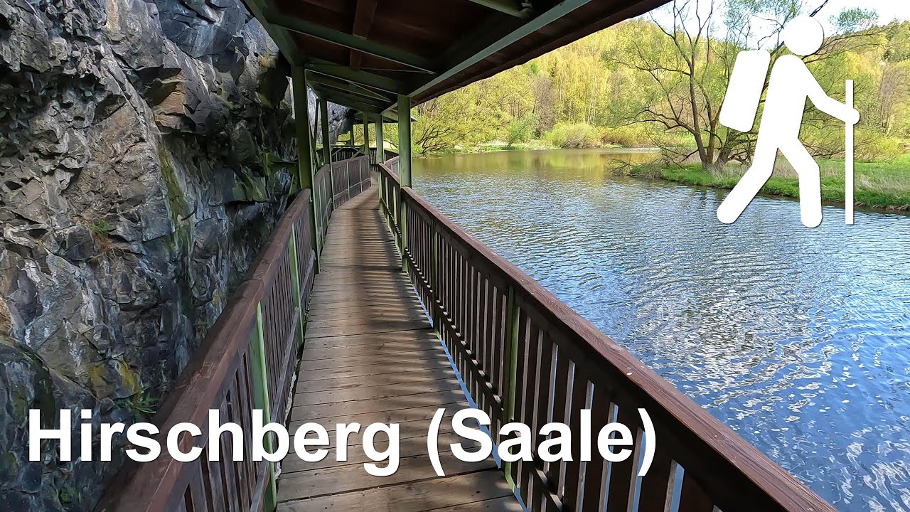 Hirschberg (Saale), Wenzelshöhle, Hängesteg, Saalebänk, Kaiserhöhe | Wandern in Thüringen | 4K