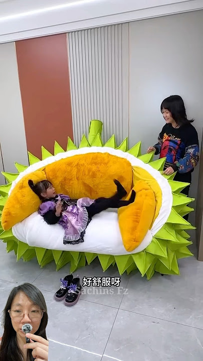 WAH‼️MAMA HEBAT BIKIN SOFA DURIAN BUAT ADEK #shorts
