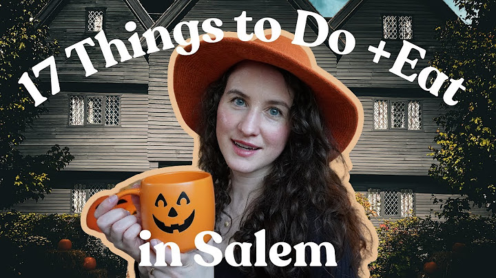 Salem Weekend Guide | 17 Must-Do + Eat in Salem 🍂| Solo Travel 👻