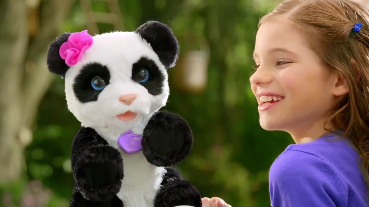 furreal friends pom pom my baby panda pet