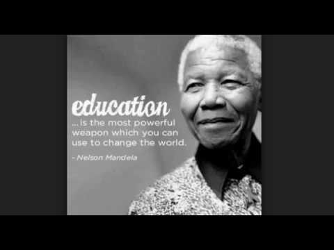 Education Quotes Nelson Mandela Youtube