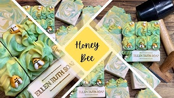 Recipe - How to Make 🐝 Cold Process Soap w/ Real Honey 🍯 | Ellen Ruth Soap