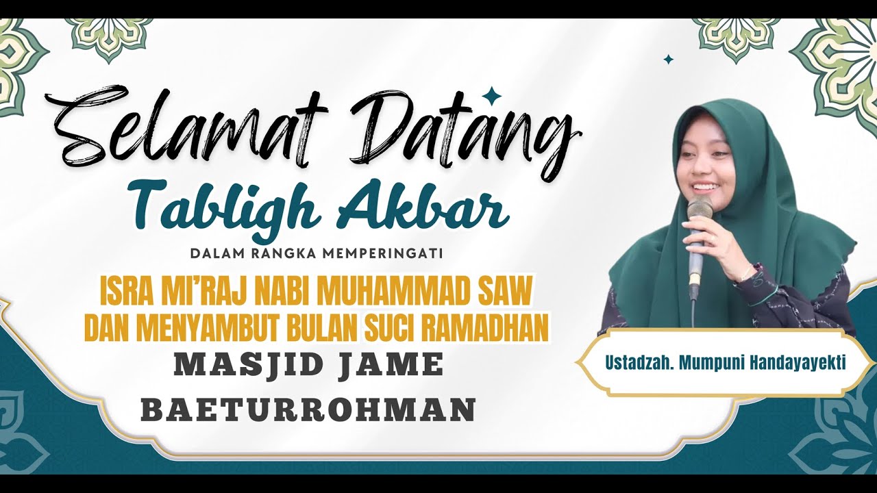 Live_Tabligh Akbar Bersama Mumpuni Handayayekti
