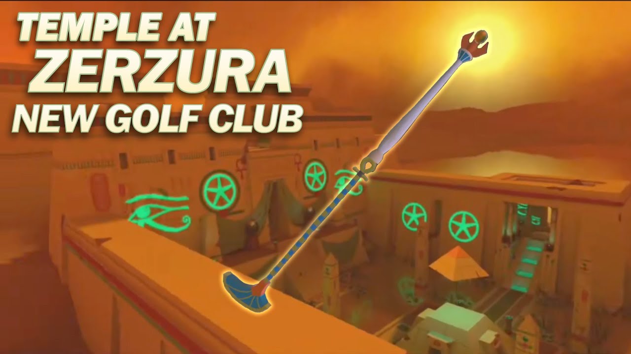 all 12 clues for the Foxhunt putter Temple at zerzura walkabout