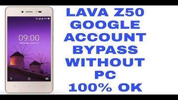 Lava z50 google account bypass without pc 100%ok
