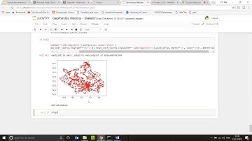 Cambridge Spark Free Webinar - Managing Spatial Data Using Geopandas in Python