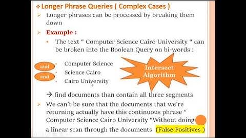 Positional Index + Phrase Queries