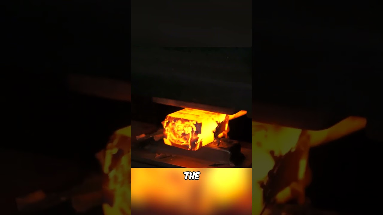 Forging Damascus Steel From Staples...(@shurap)
