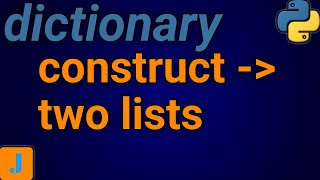 Python Construct Dictionary From Two Lists