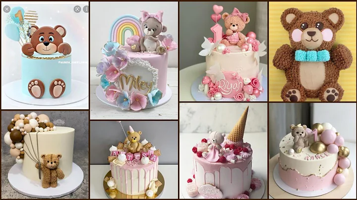 Teddy Bear Cake Design ideas ||Amazing Teddy bear Birthday Cakes