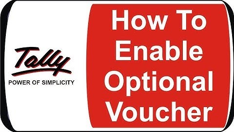 How To Enable Optional Voucher for Proforma Invoice & Quotation in Tally