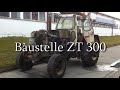 ZT 300 Baustelle, am 16.02.2014