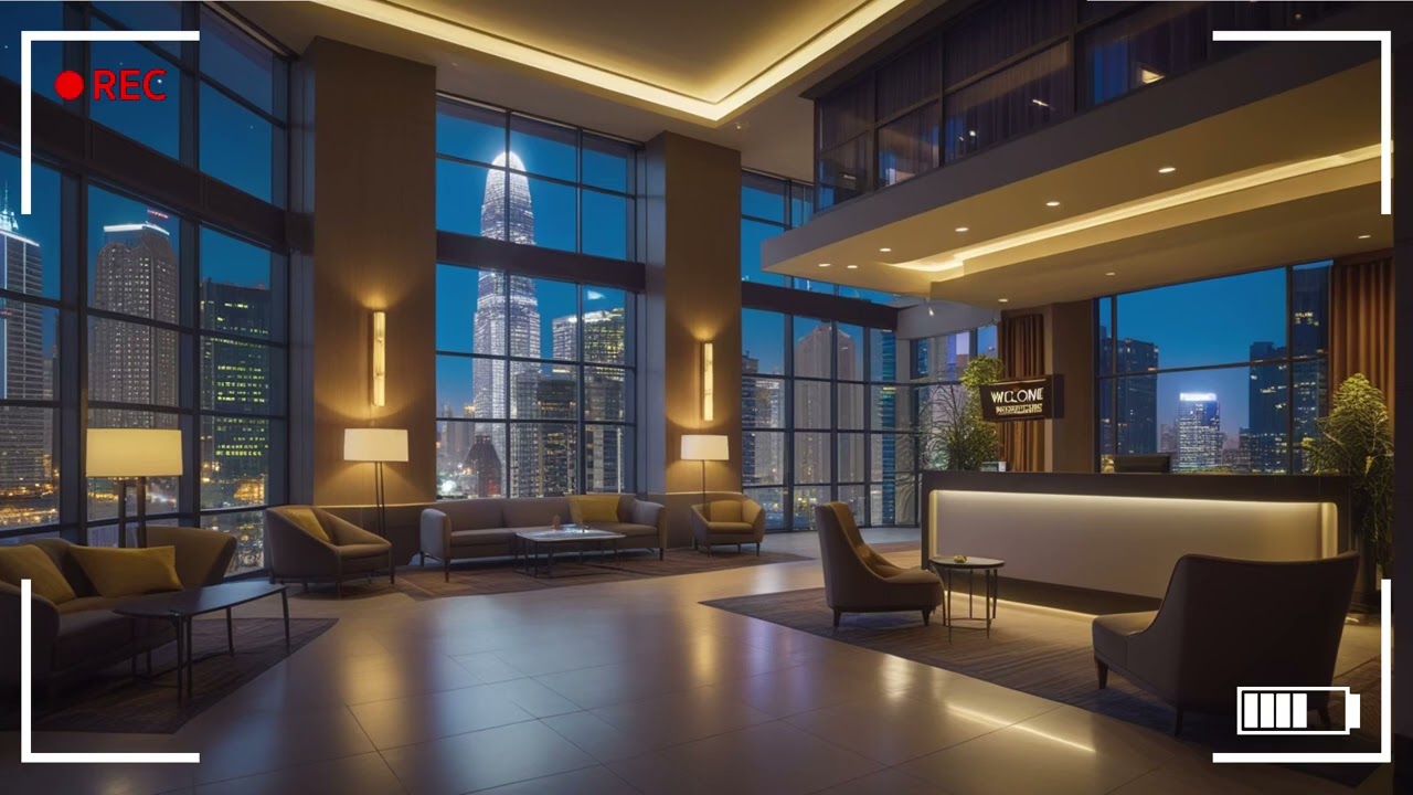 Infinity Nights | Lo-Fi Music in a Futuristic Luxury Hotel