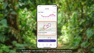 OS Maps app - Activities