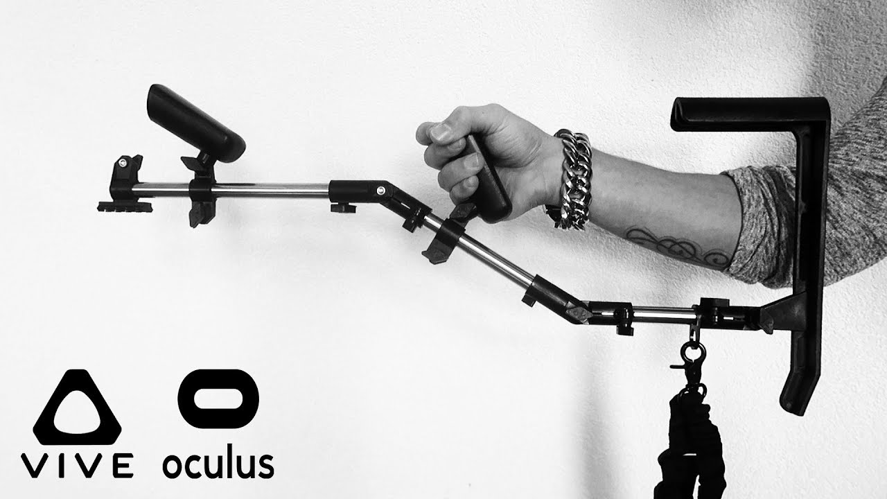 EVOLUTION RIFLE ADAPTER • HTC VIVE ACCESSORIES - YouTube
