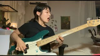 Video thumbnail of "Al Jarreau - Boogie Down bass cover (without middle finger 😭)"