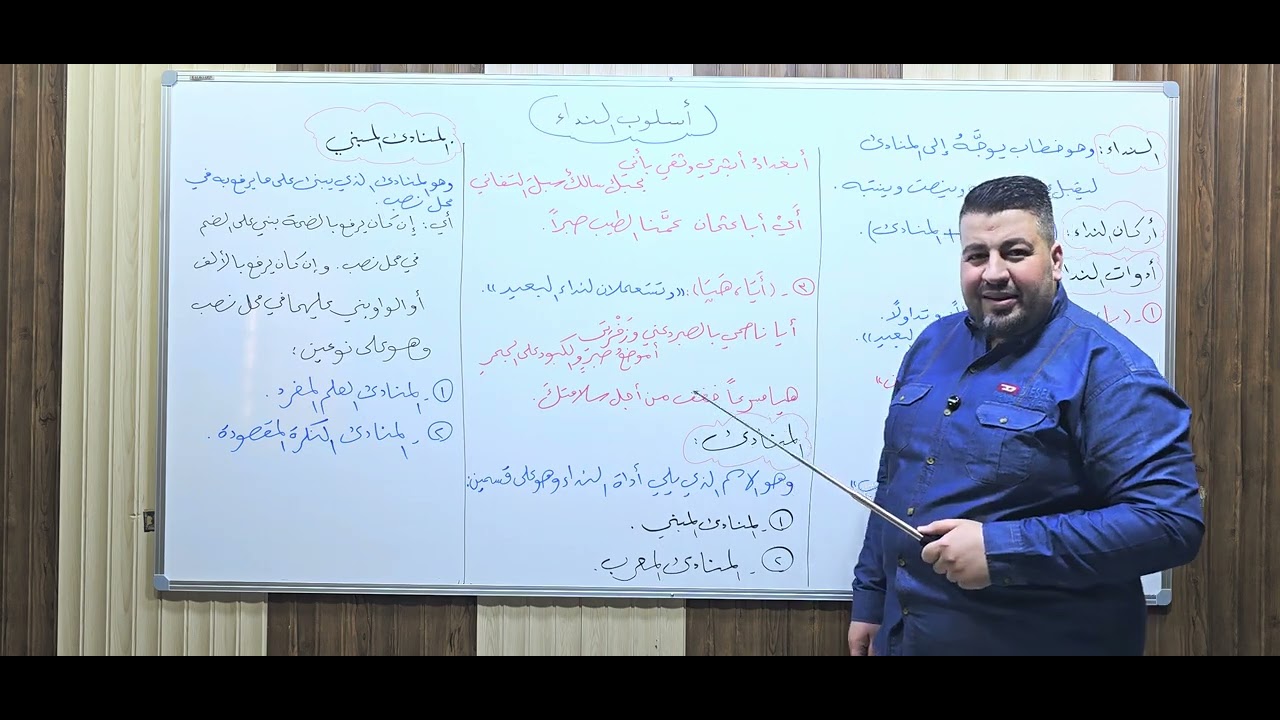 أسلوب النداء1