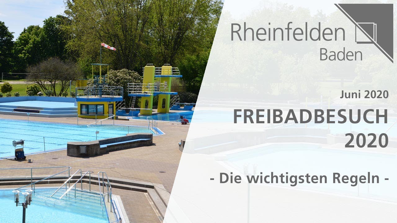 Stadt Rheinfelden Baden Freibadbesuch Youtube