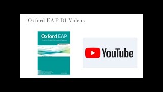 Oxford EAP Videos Unit 9