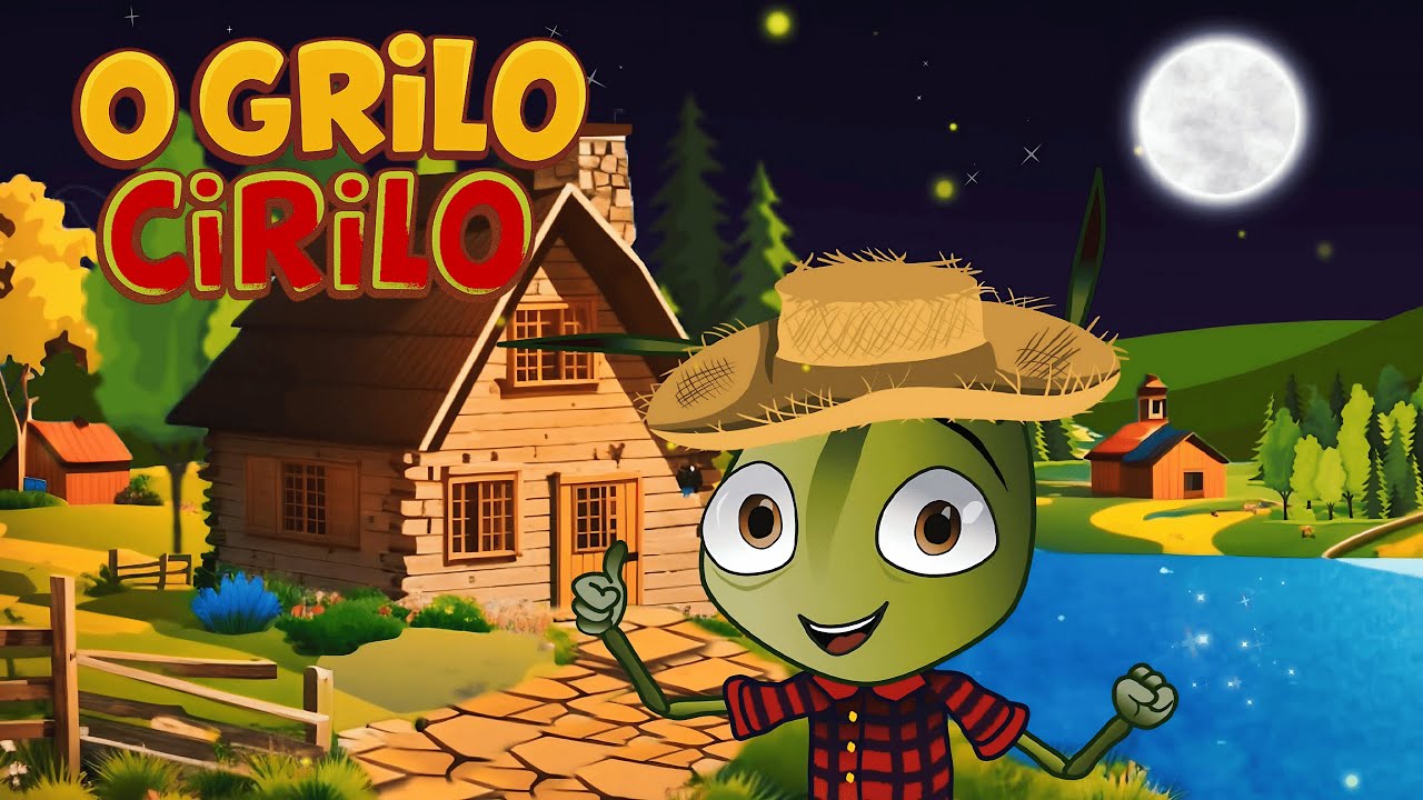 O Grilo Cirilo | Bambicho | Vídeo Musical Educativo Infantil